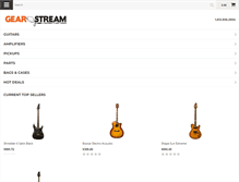 Tablet Screenshot of gear-stream.com